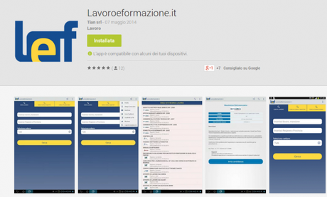 Lavoroeformazione.it App Android su Google Play 600x362 Lavoroeformazione.it: una nuova app Android dedicata al mondo del lavoro applicazioni  play store google play store 