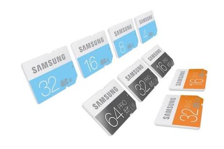 Samsung lineup SD cards low 600x400 Micro SD Standard, EVO e PRO: le nuove proposte di Samsung news  samsung micro sd samsung 