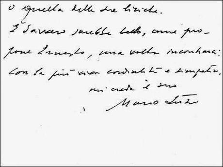 Al Premio Troccoli 2014 Pierfranco Bruni con una lettera inedita di Mario Luzi ricorda Giuseppe Selvaggi giornalista del “Messaggero” e del “Tempo” a 10 anni dalla scomparsa