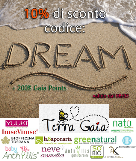 [Sconti - Promozioni] - Sconto di maggio da Terra Gaia Shop