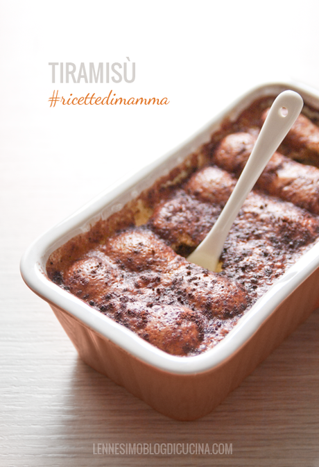 LA FESTA DELLA MAMMA E IL SUO TIRAMISÙ