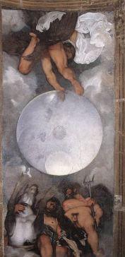 Casino Ludovisi: la strana battaglia di Repubblica Caravaggio_Jupiter_Neptune_Pluto