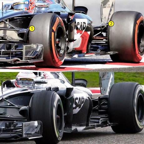 Gp. Spagna: McLaren con piccole modifiche sia all'avantreno che al retrotreno
