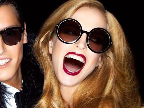 occhiali da sole tondi trend primavera estate 2014 occhiali da sole di moda estate 2014 tendenza occhiali da sole primavera estate 2014 fashion blogger italiane milano mariafelicia magno blogger di colorblock by felym colorblock by felym fashion blog di mariafelicia magno