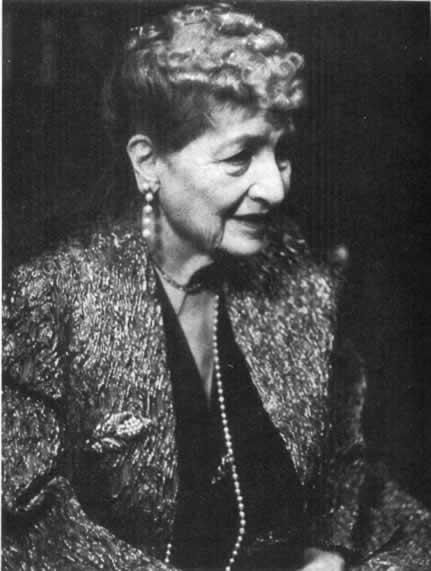 Alma Mahler-Werfel, 1960.