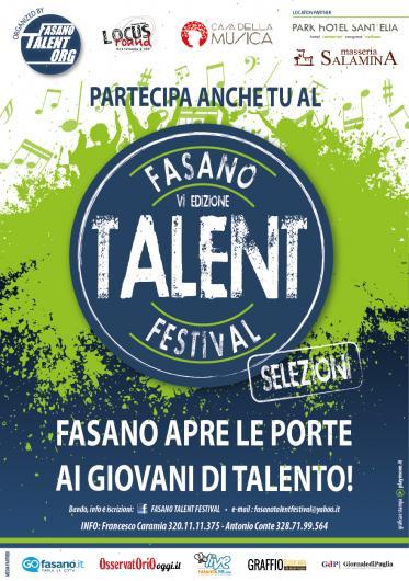 Bando di Concorso - FASANO TALENT FESTIVAL 2014