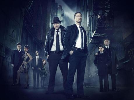 Gotham: nuova immagine ufficiale del cast Robin Lord Taylor Jada pinkett Smith Gotham Erin Richards Donal Logue David Mazouz Camren Bicondova Ben McKenzie 