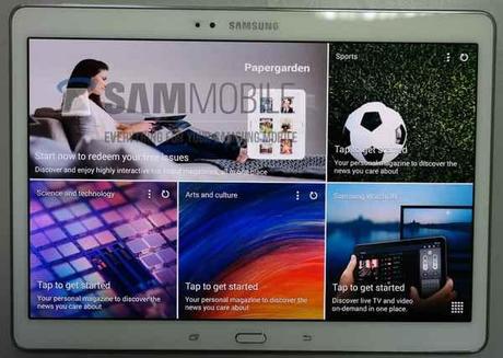 Galaxy Tab S 10.5 le prime foto del nuovo Tab Android con display Amoled