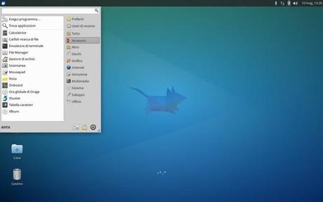 Xubuntu 14.04 Plus Remix la Scrivania