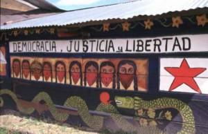 Chiapas mural zapatista