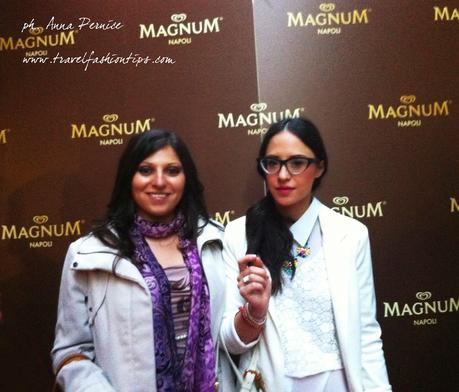 Il Magnum® Pleasure Store apre a Napoli. Sergio Muniz e Maddalena Corvaglia all'inaugurazione