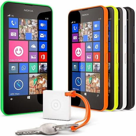 Nel sito ufficiale di Nokia troveremo il Treasure Tag Mini WS-10