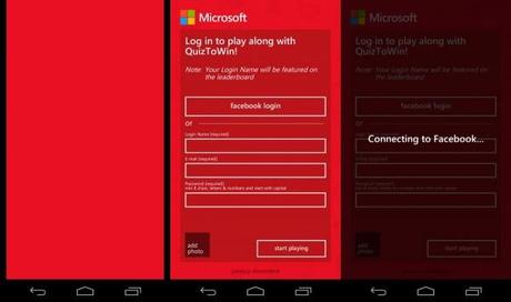 quiztowin 600x355 Microsoft QuizToWin: gioco per Android che permette di vincere premi Windows Phone applicazioni  play store google play store 