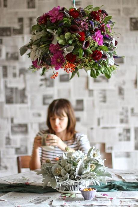 flower pendant light