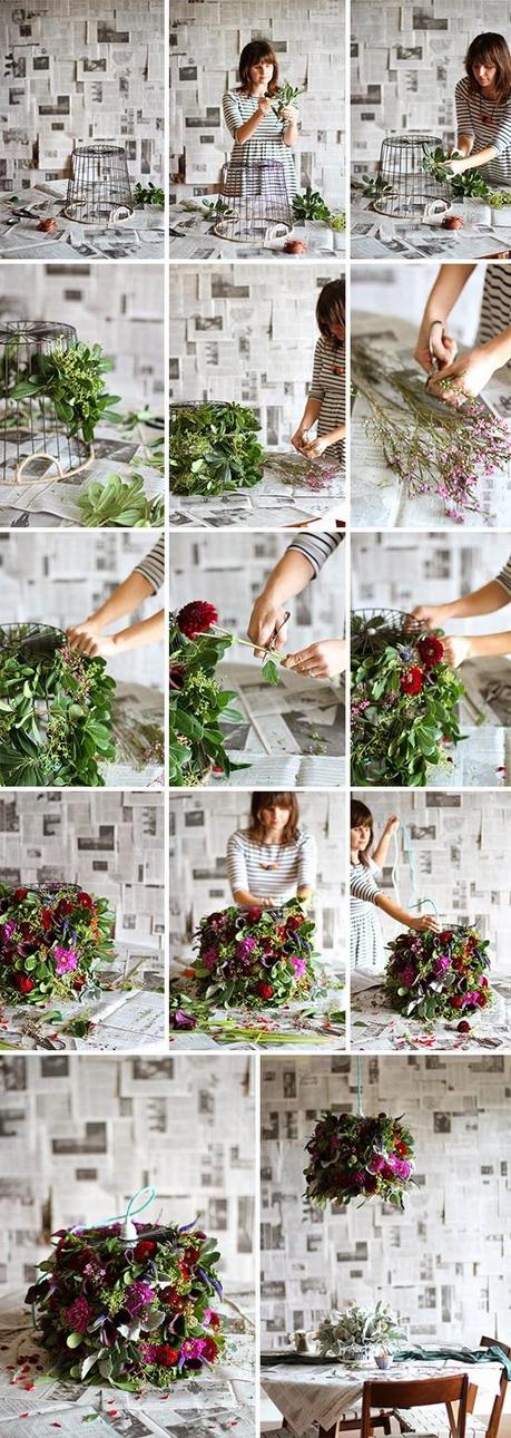 flower pendant light