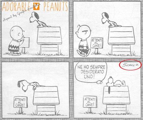 Striscia di Schulz-Peanuts-Snoopy