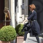 Lucrezia Lante della Rovere: shopping a via Frattina011