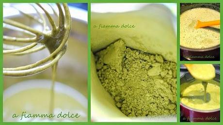 Crema al thè matcha