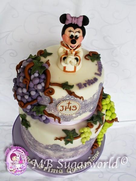 Torta Minnie comunione