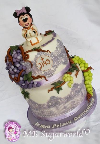 Torta Minnie comunione