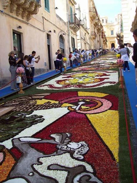 infiorata, Noto