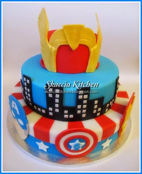 Avengers Cake