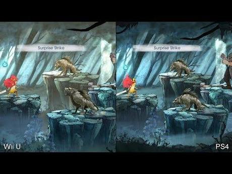 Un video confronta le versioni Wii U e PS4 di Child of Light