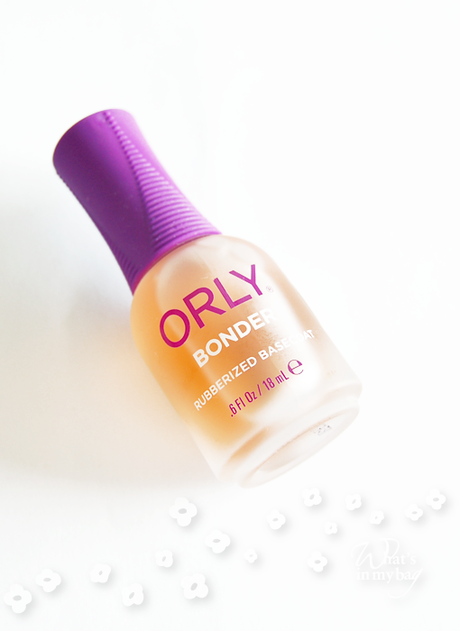 A close up on make up n°231: Orly, Bonder Rubberized Basecoat