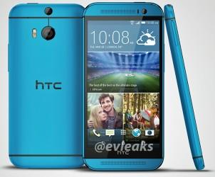 gsmarena 0012 HTC One M8: emersa limmagine della versione azzurra smartphone  htc one m8 htc 