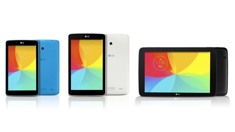 LG pronta a lanciare G-Pad 7.0, 8.0 e 10.1