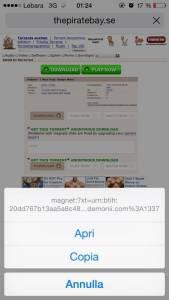 Scaricare da Torrents sul vostro dispositivo iOS senza Jailbreak