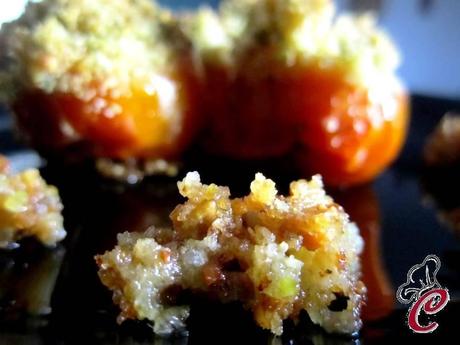 Pomodorini ripieni di nuvole al pistacchio: la ricerca irrefrenabile del quinto senso di piacere