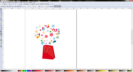 Il risultato finale in Inkscape