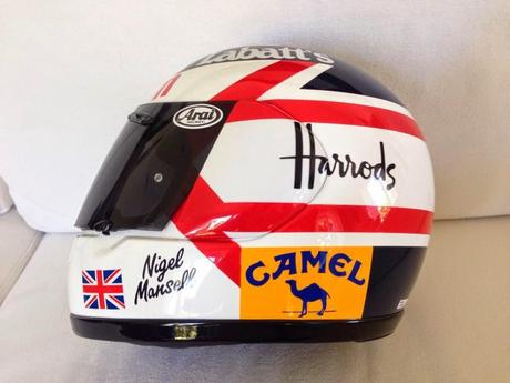 Arai Quantum Replica Nigel Mansell 1993 - Ansaloni Collection