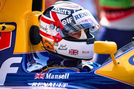 Arai Quantum Replica Nigel Mansell 1993 - Ansaloni Collection