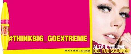 MAYBELLINE: nuovo mascara The Colossal Go Extreme! Dove arrivano i tuoi occhi?