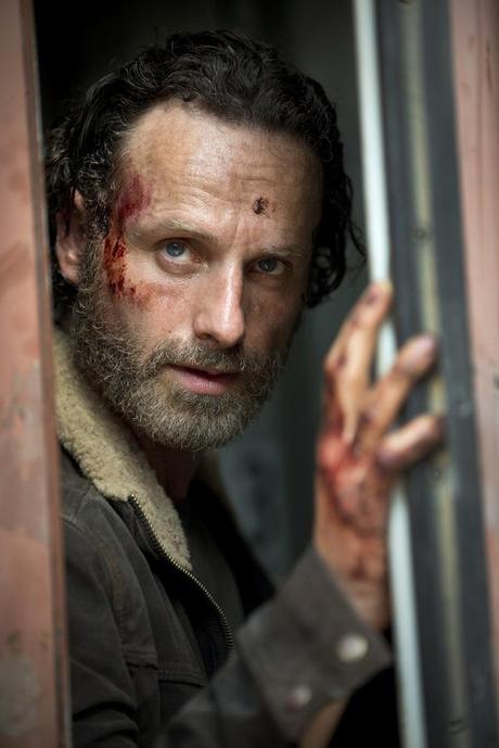 The Walking Dead: prima immagine quinta stagione The Walking Dead Andrew Lincoln AMC 