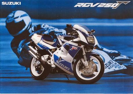 Vintage Japan Brochures: Suzuki RGV 250 Γ 1991