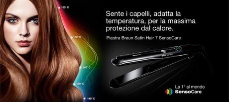 Satin Hair ST780 SensoCare Braun Nuova piastra capelli Satin Hair ST780 SensoCare Braun,  foto (C) 2013 Biomakeup.it