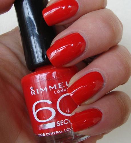 Rimmel London|| Linea 60 seconds [review + swatch di 4 smalti]