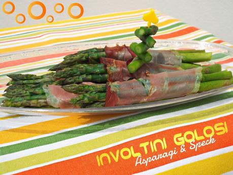 Involtini golosi di asparagi e speck