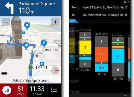 Here Maps | Aggiornamento reso disponibile per WP8, W8 e Nokia X.