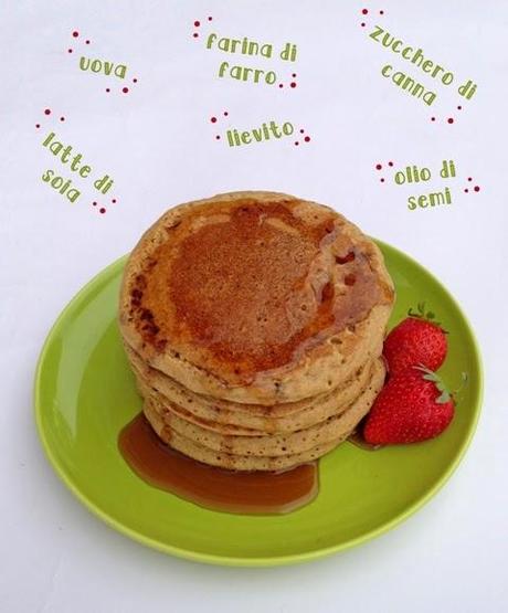 PANCAKES al FARRO (keep calm and eat pancakes)