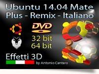Ubuntu 14.04 Mate Plus Remix 3D ISO 32bit 64 bit