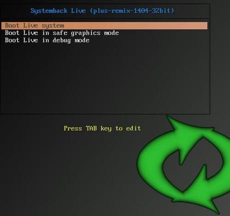 Ubuntu 14.04 Plus Remix schermata iniziale