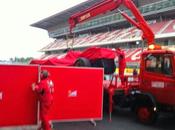 Test Barcellona Day1:Cede motore sulla Ferrari Kimi Raikkonen