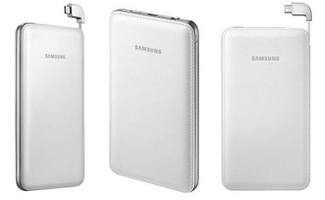 carica batterie esterno samsung home insert Caricabatterie esterno Samsung da 6.000 mAh in stile Galaxy Note 3 accessori  news batteria portatile accessori samsung 