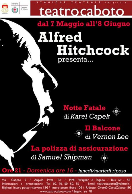 Alfred Hitchcock presenta... Milano teatro Caboto