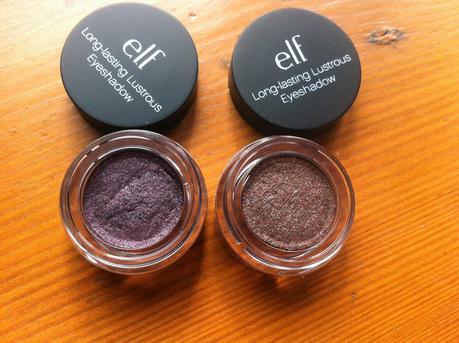E.L.F: long lasting lustrous eyeshadow GALA & FESTIVITY