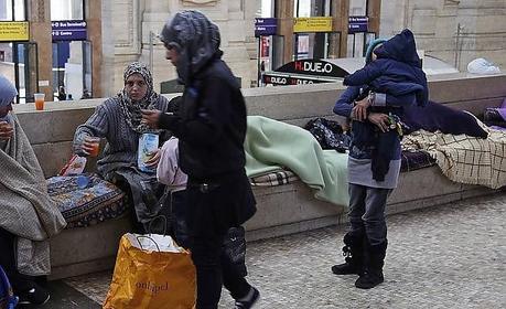 Emergenza profughi a Milano Centrale